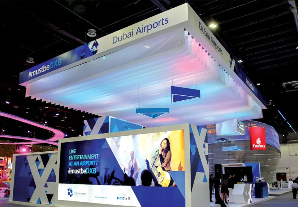 Exhibition and promotional display graphics design