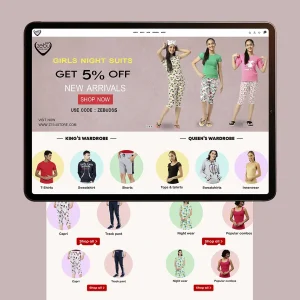Mobile responsive website design