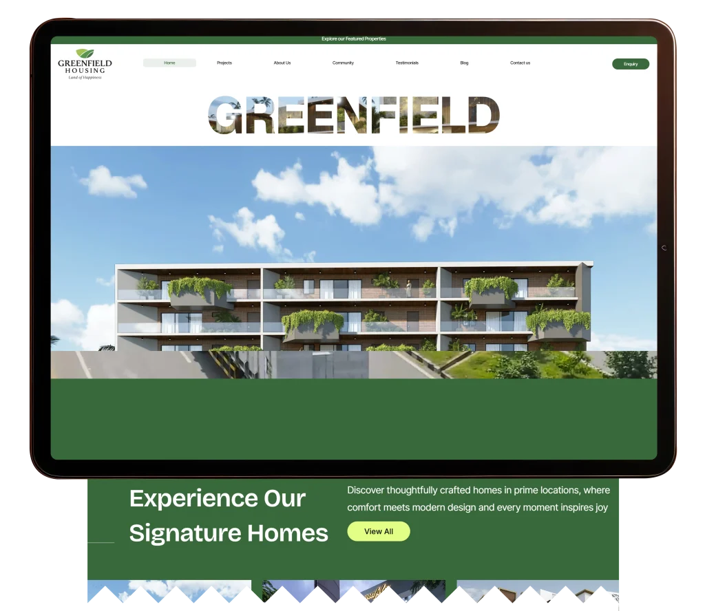Business website design for UAE service company